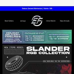 Cop SLANDER's RGB Collection on the site!