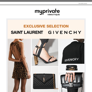 ⚡ Saint Laurent & Givenchy: Exclusive Selection