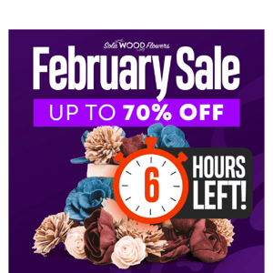 Last Chance get up to 70% off! 💐