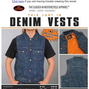 Get the best denim vests of 2022! 🏆