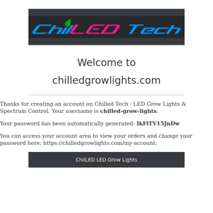 Your account on chilledgrowlights.com