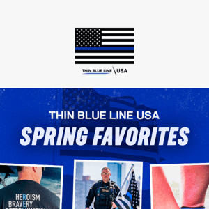 #BackTheBlue With Our Spring Favorites!