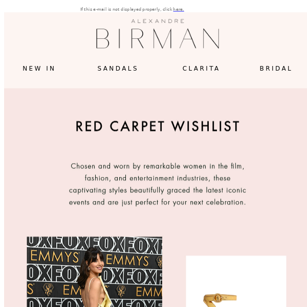 Your Red Carpet Wishlist