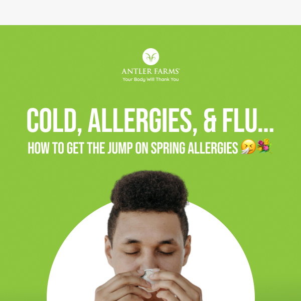 Get the jump on spring allergies with these… 👉🤧