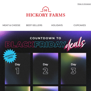 Just for you: Countdown to Black Friday deals