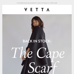 Travel Essential: The Cape Scarf ✈️