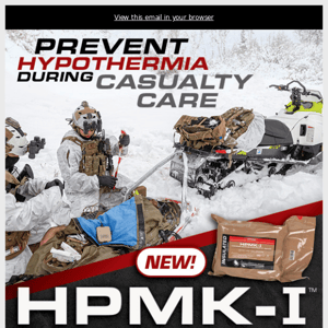 NEW Product to Prevent Hypothermia