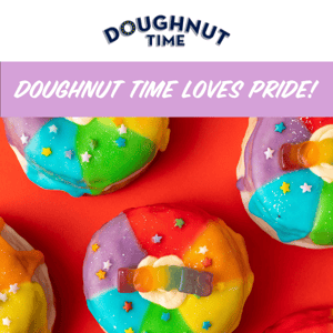 Loud and proud for Pride! 🏳️‍🌈  Limited Edition Pride 6-Pack! 🍩