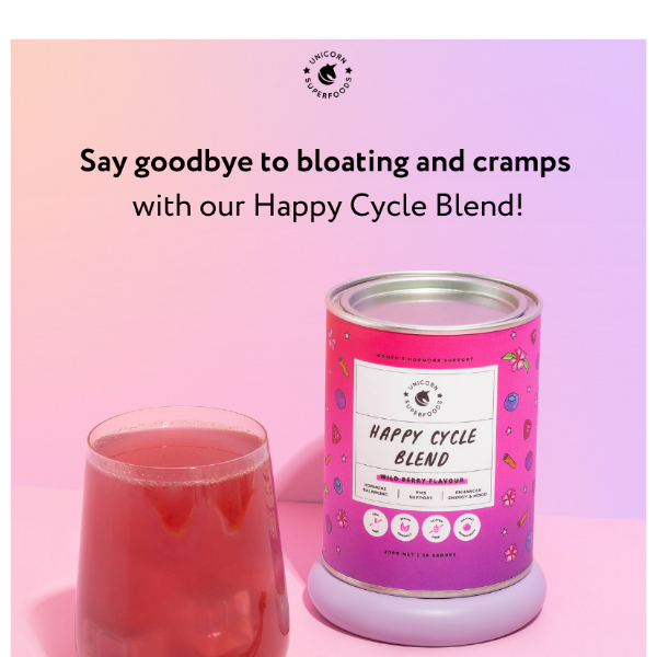 Say Goodbye To Bloating & Cramps 👋