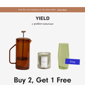 Don’t miss our Buy 2, Get 1 Free sale