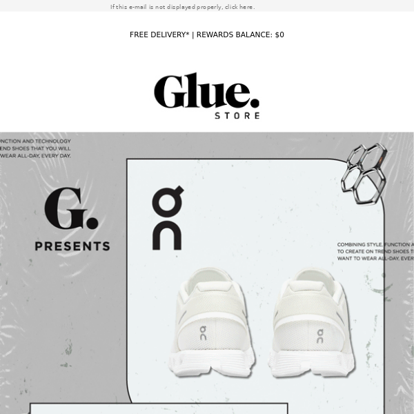 Welcome To Glue: On 👟