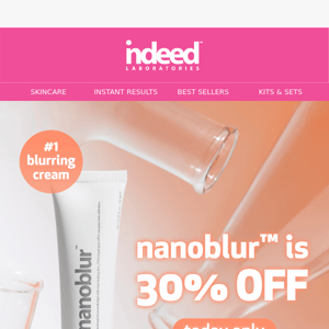 Nanoblur is 30% OFF ✨