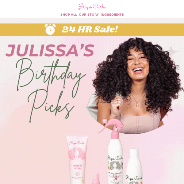 24 HR Sale! 🎉 Julissa's Birthday Must-Haves