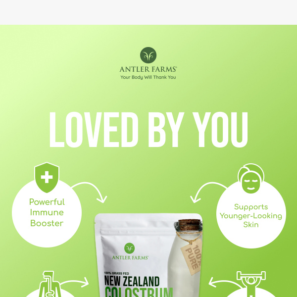 Back in stock – New Zealand Colostrum ✨