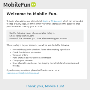 Welcome to Mobile Fun