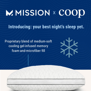 Introducing Mission x Coop (+20% Off!)