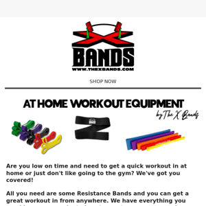 Get Home Workout Results with The X Bands!