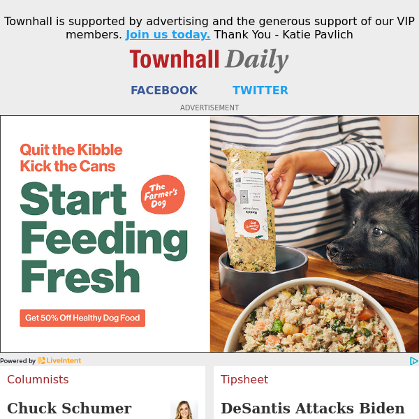 Townhall Daily  - Mar 11 - Katie Pavlich,Kurt Schlichter,Brad Slager,Josh Hammer,Gabriella Hoffman and More