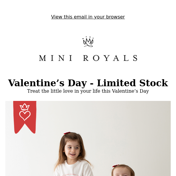 Valentine's day Collection - Limited stock