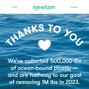 We're collecting 1M lbs of ocean-bound plastic waste