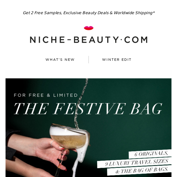 Free & Limited: The Festive Bag