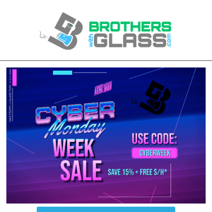 Our Cyber Week Sale ends tonight!