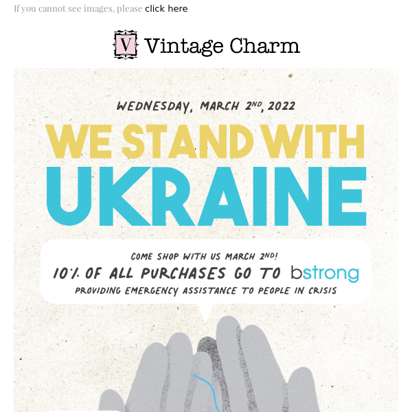 We stand with Ukraine 🇺🇦