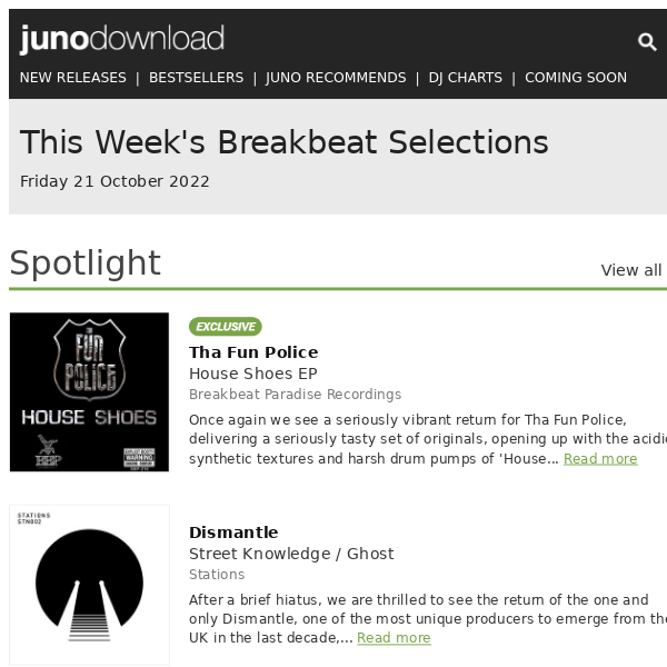 Breakbeat News | Tracks from Dismantle, Robert James, Perfect Kombo and more