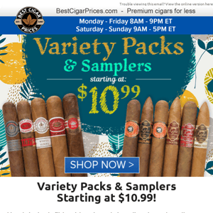 😺 Variety Packs & Samplers Starting @ $10.99! 😺