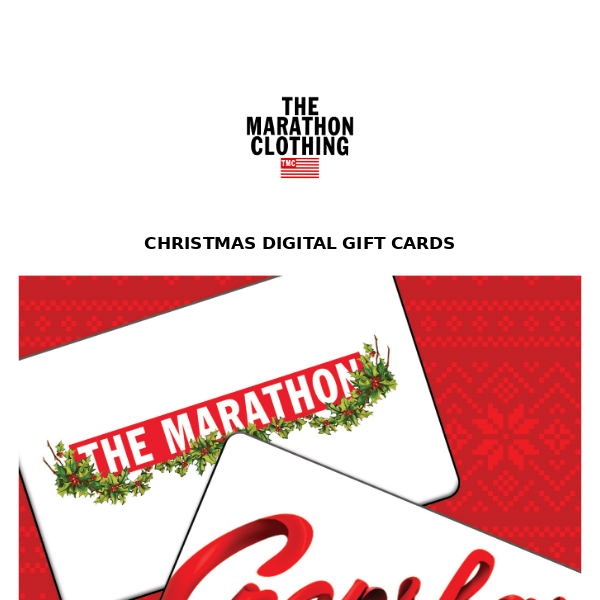 Marathon E-Gift Cards Now Available!