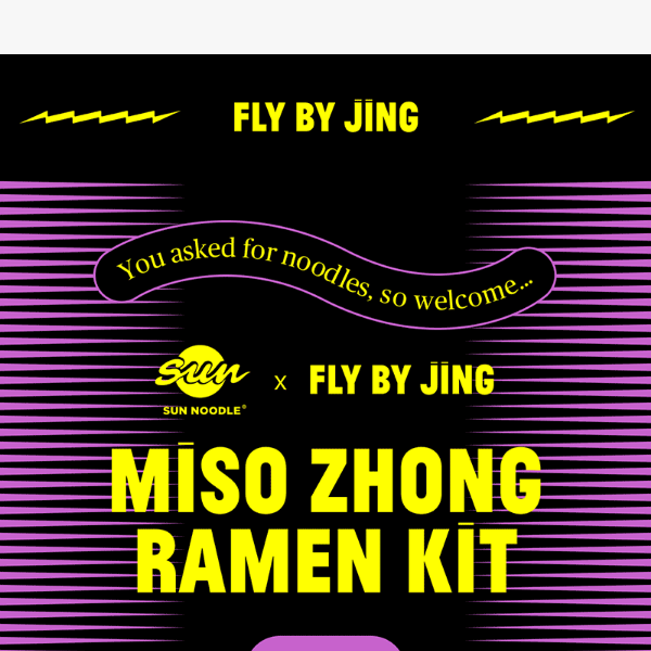 Fly By Jing & RAMEN? 🍜 🤯