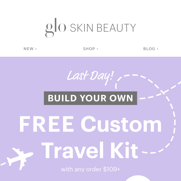 Last day for 4 FREE travel minis