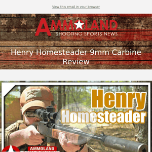 Henry Homesteader 9mm Carbine Review