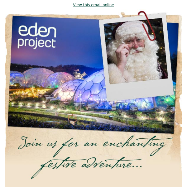 Dear Eden Project Shop, it’s Father Christmas…