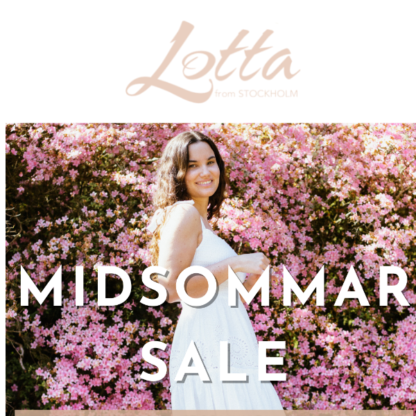 Ends Monday | 15% Off This Midsommar 💐