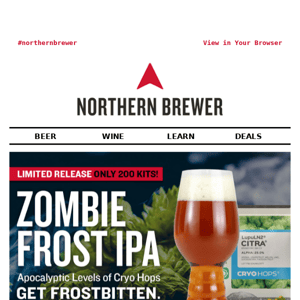 Zombie Frost IPA ❄️ Get Frostbitten ❄️