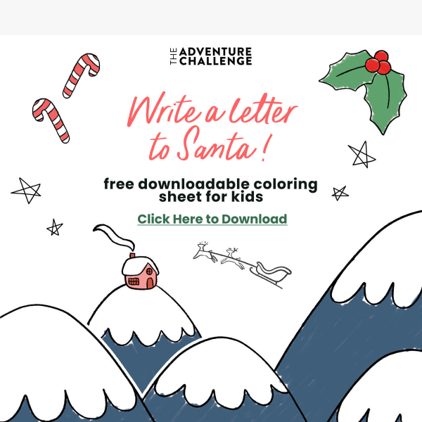 FREE Letter to Santa for kids🎅🏽