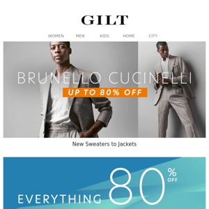 Up to 80% Off New Brunello Cucinelli Men | Everything 80% Off Today Only