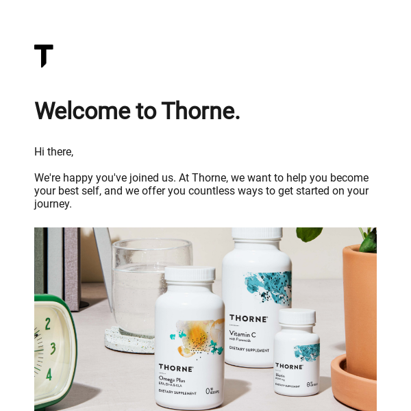 Thorne Promo Codes → 53 off (5 Active) July 2022