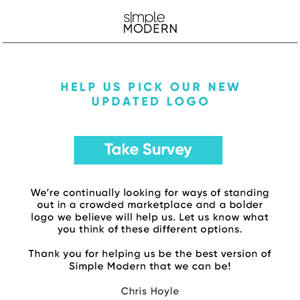 Help us pick our next logo!