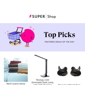 🛍️ Sunday's Top Picks: $23.99 6-Piece Bed Sheet Set | $29.99 Table Light | $112.99 Wireless InEar Headphone & More