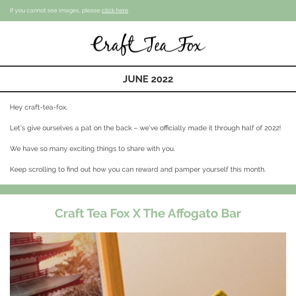 June Updates - Craft Tea Fox