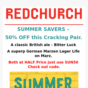 Get a huge discount on these summer beers now! 🍺