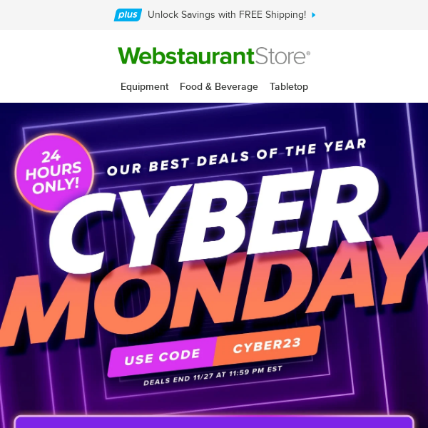 Cyber Monday Madness: Unbelievable savings await!