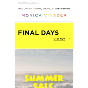 Summer Sale | FINAL DAYS