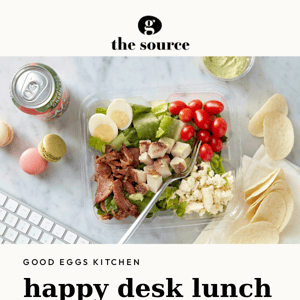 Desk Lunch That’s Not Depressing 