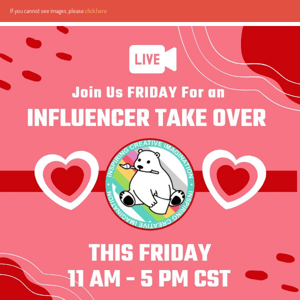 Watch Influencers Take Over the Bearly Art LIVE! 🐻‍❄️