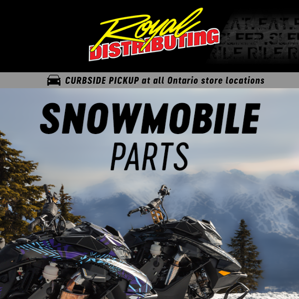 Snowmobile Parts to Keep You Riding