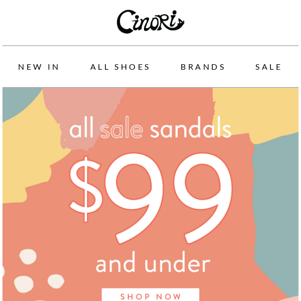 $99 Sale Sandals | Best of Sale