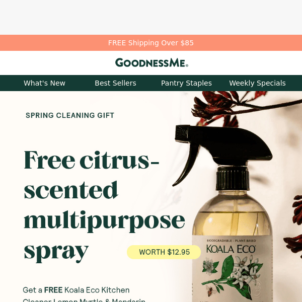 Your free gift: Koala Eco Cleaner